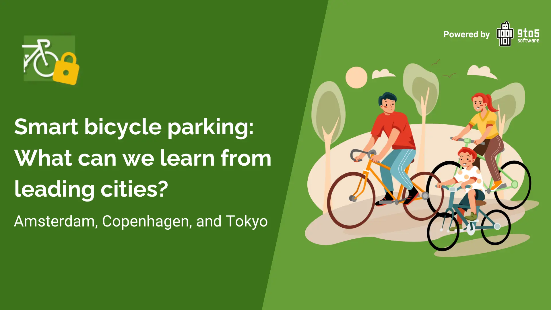 Smart bicycle parking: What can we learn from leading cities?