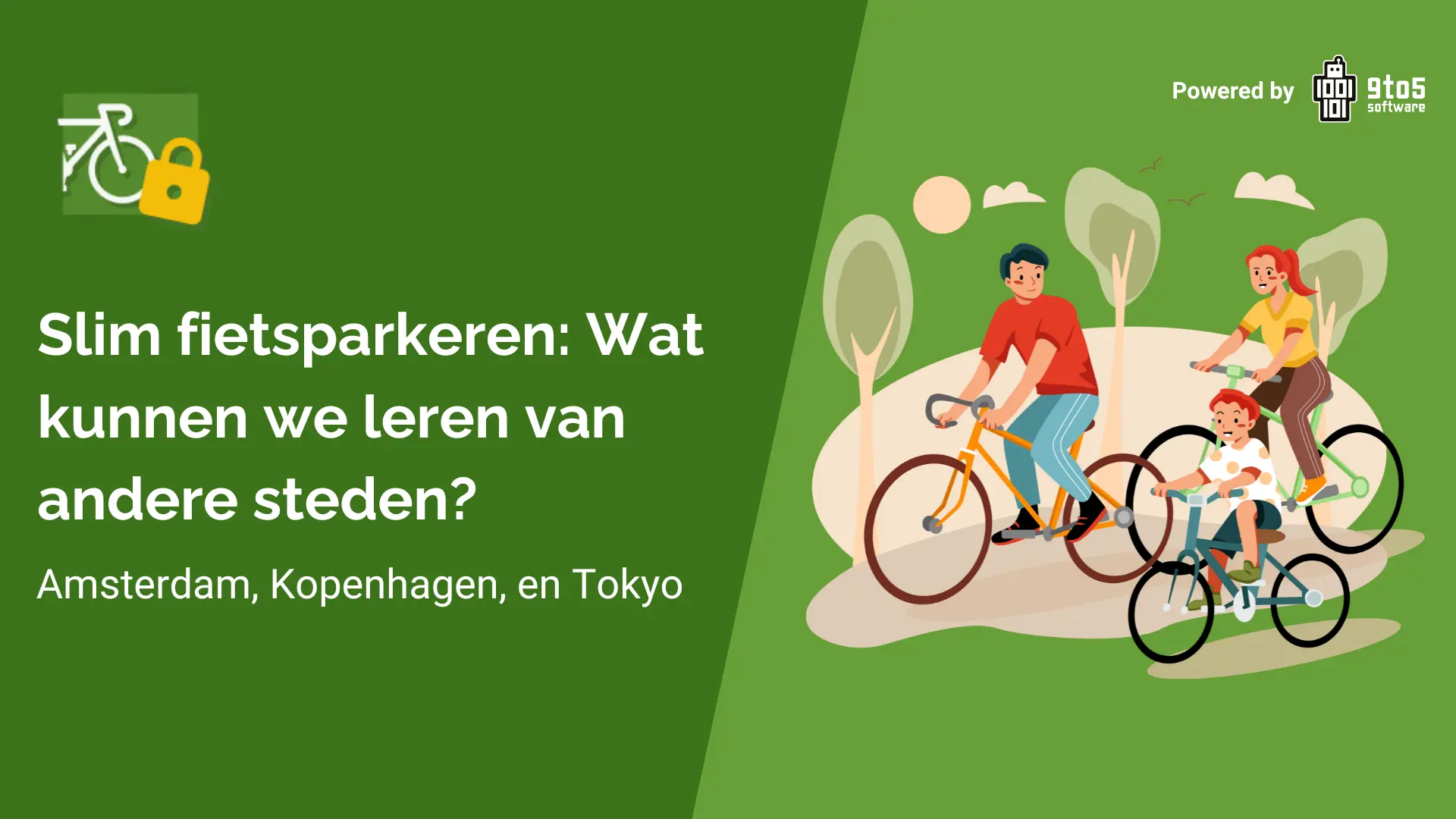 Slim fietsparkeren: Wat kunnen we leren van andere steden?