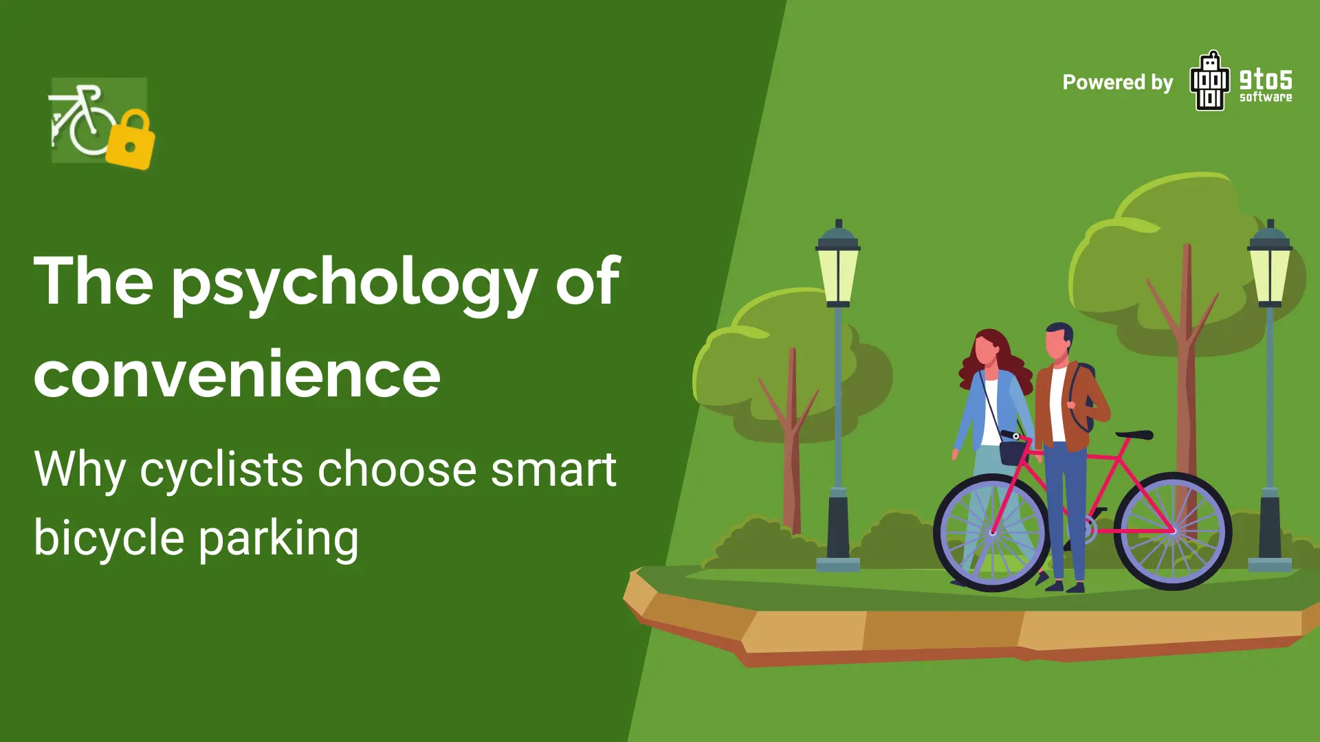 The psychology of convenience: Why cyclists choose smart bicycle parking