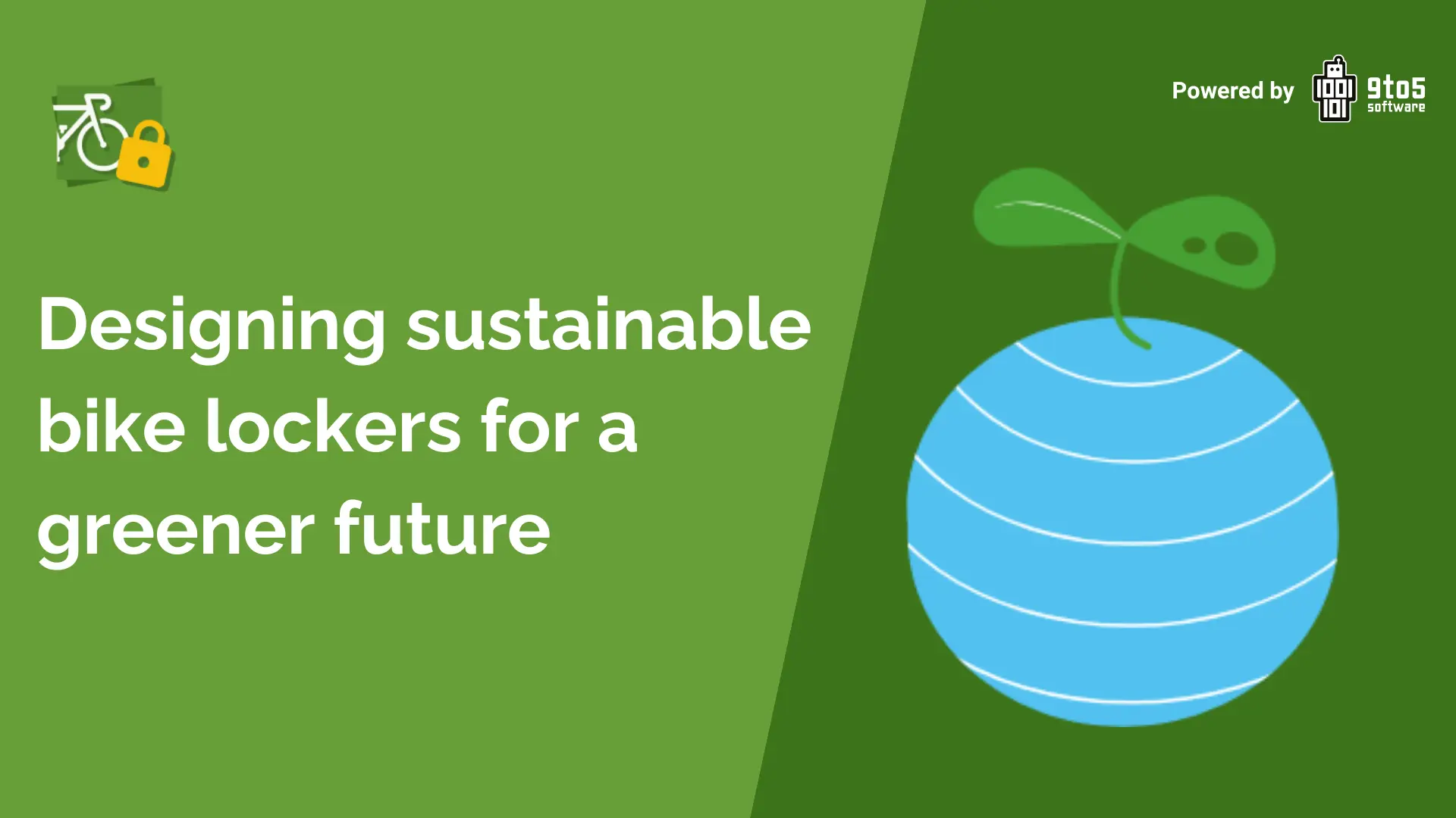 Designing sustainable bike lockers for a greener future