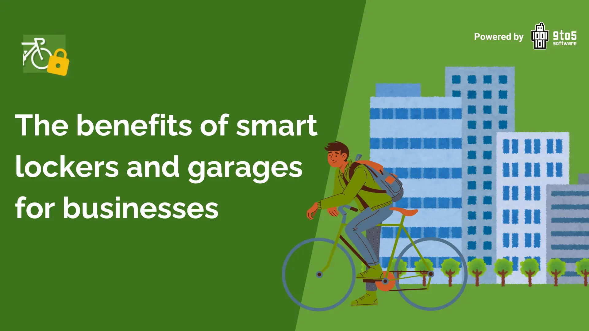 The benefits of smart bicycle lockers and garages for businesses