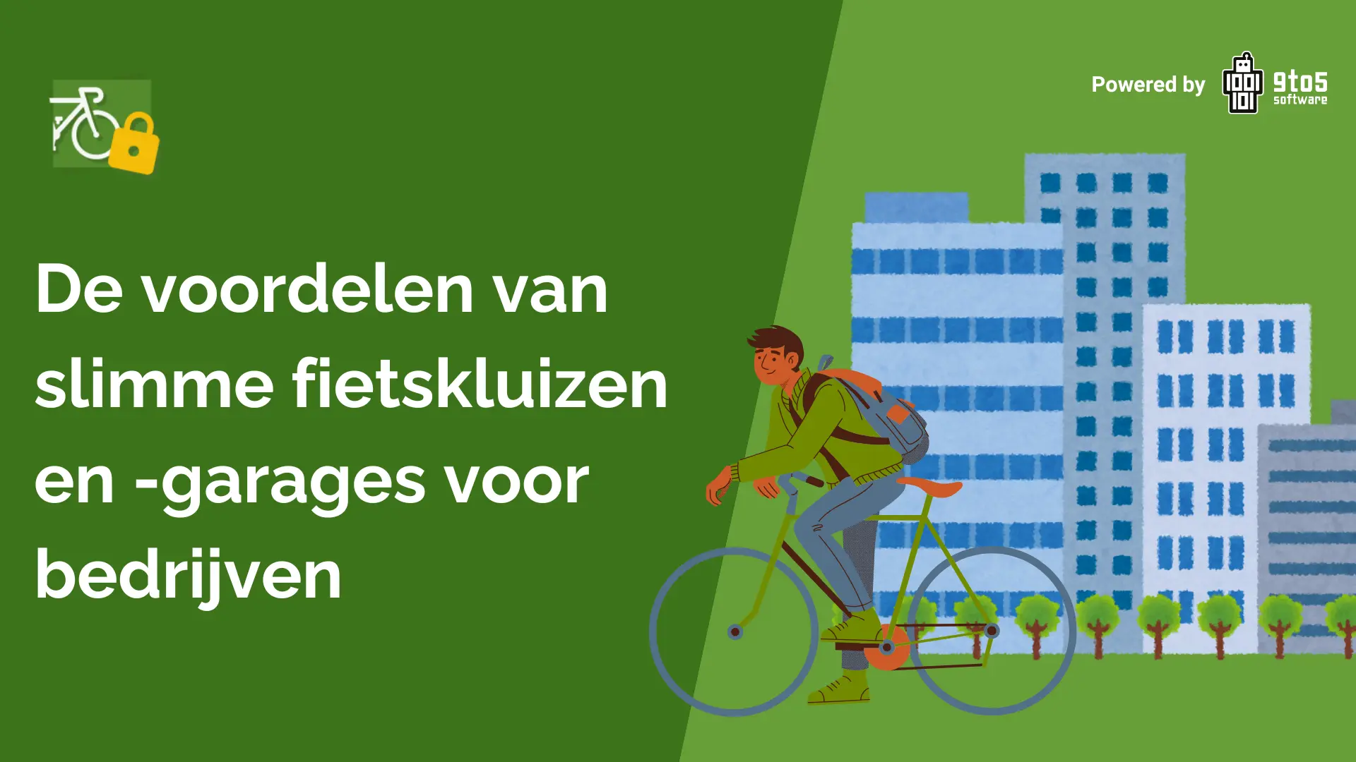 De voordelen van slimme fietskluizen en -garages voor bedrijven