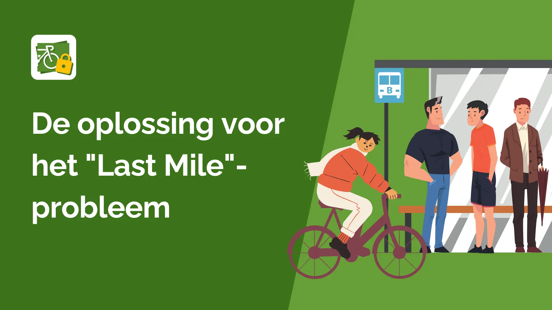 Het "Last Mile"-probleem: De rol van slimme fietsparkeerplaatsen