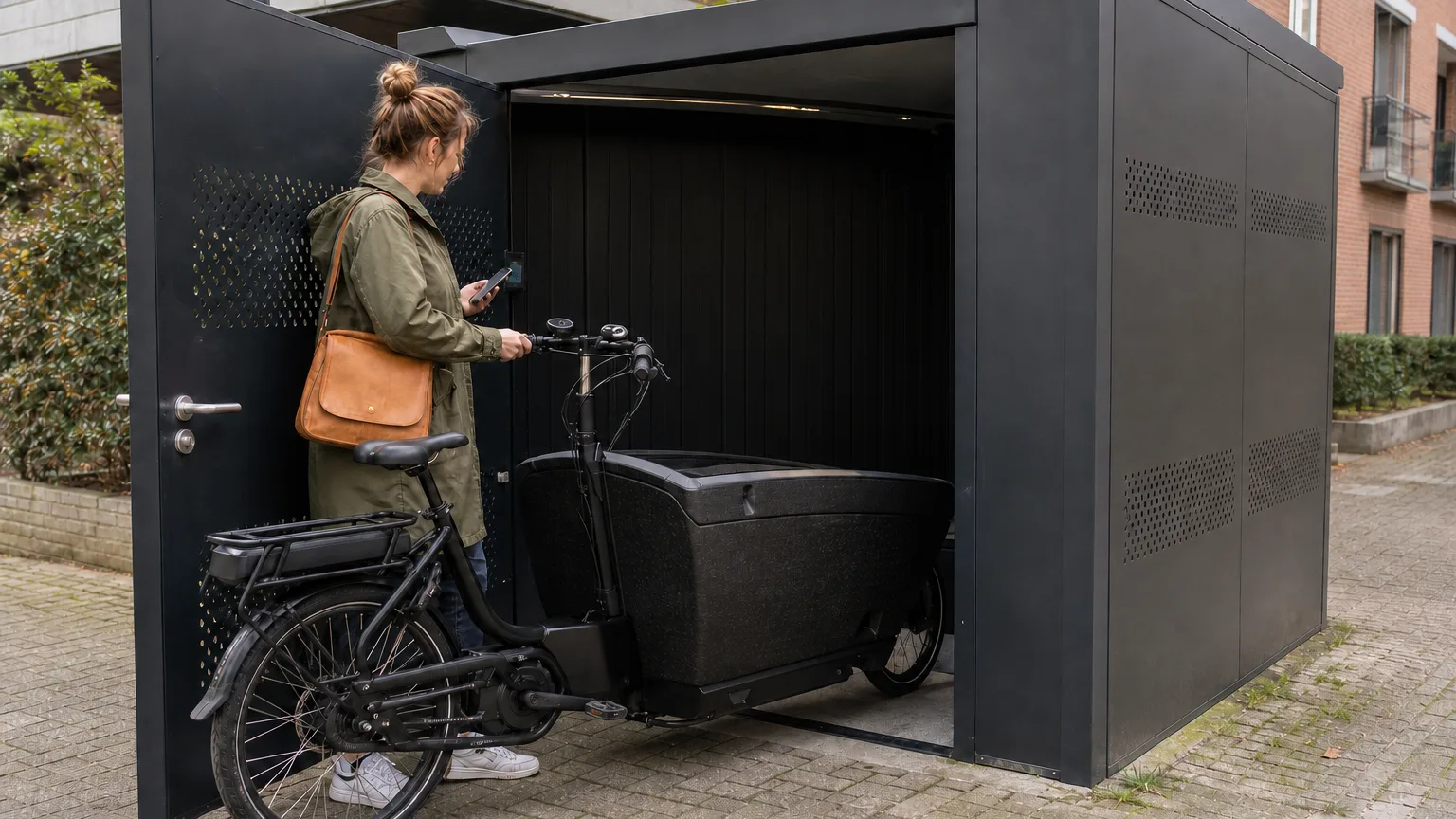 Bakfiets veilig stallen: waar laat je hem als hij niet in het rek past?