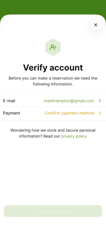 Confirm your payment details