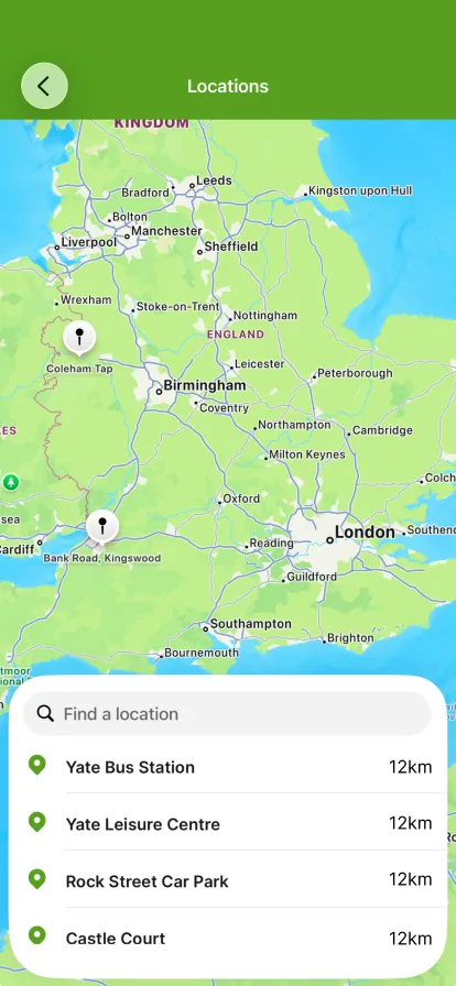 Pick a location