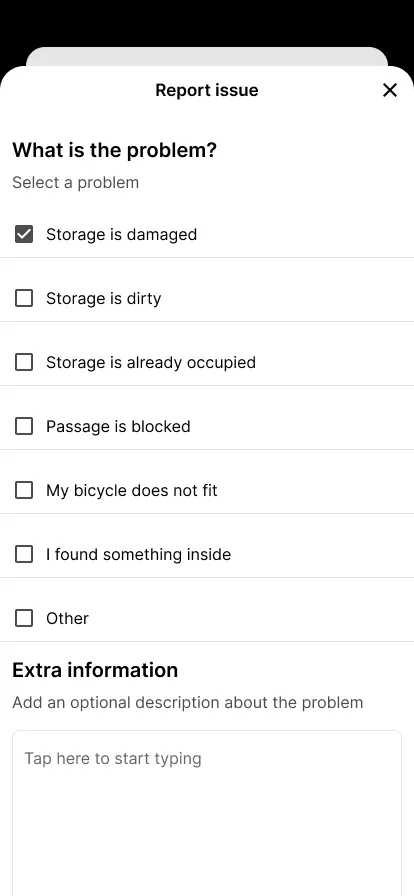 Check your selection