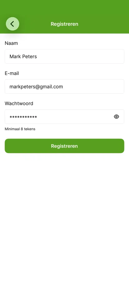 Maak je account aan