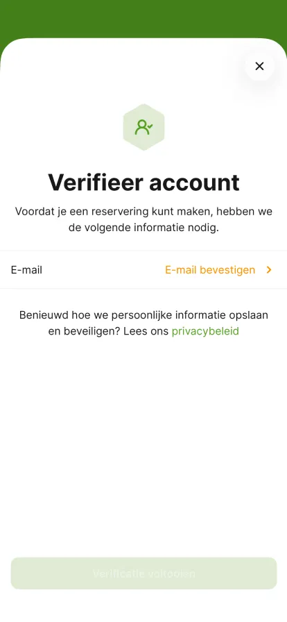 Open de verificatie