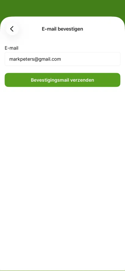 Verstuur de bevestigingsmail