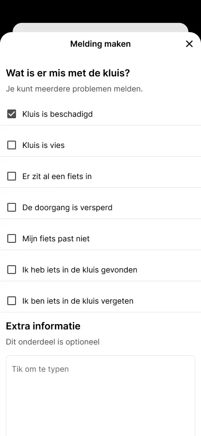 Controleer je keuze
