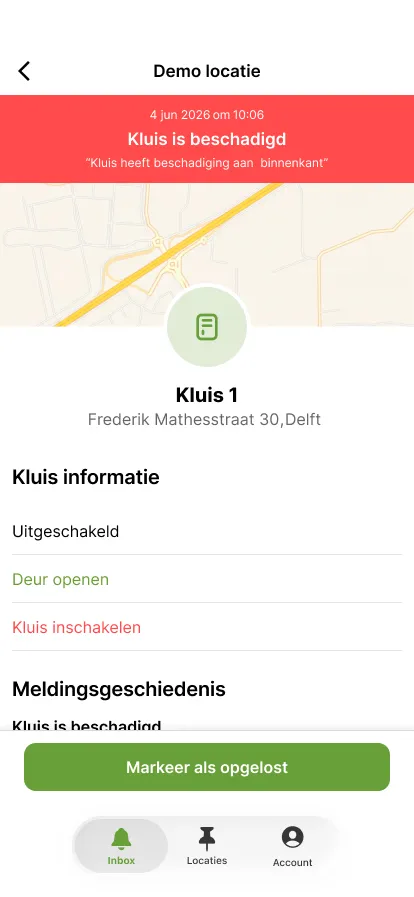 Markeer als opgelost